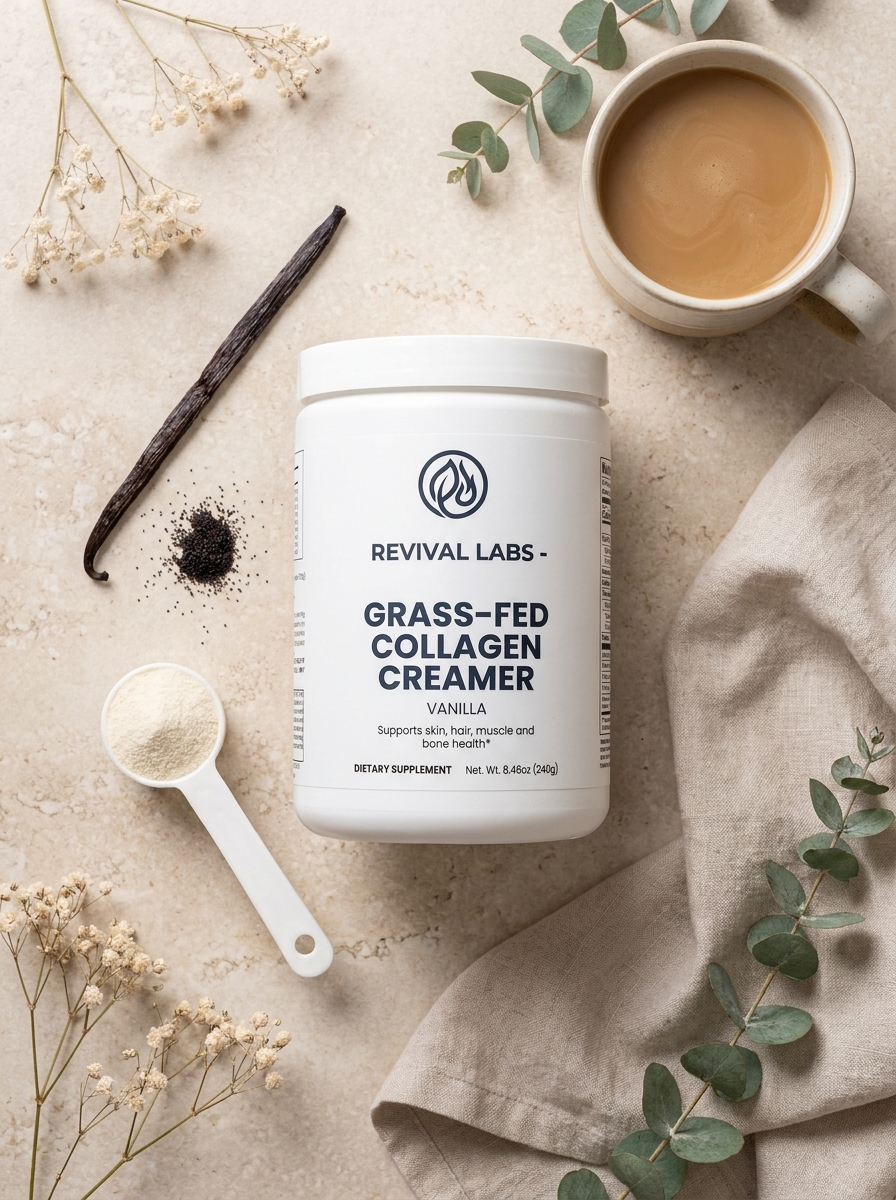 Grass-Fed Collagen Creamer (Vanilla)