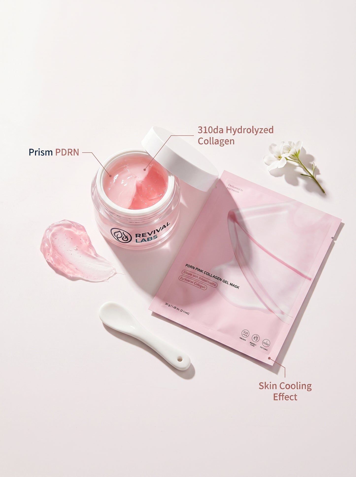 PDRN Pink Collagen Glow Mask – Radiant Skin Jelly