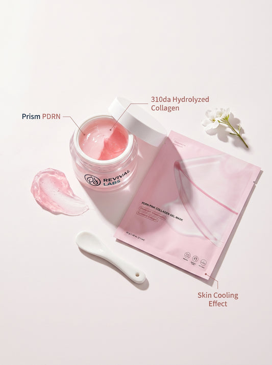 PDRN Pink Collagen Glow Mask – Radiant Skin Jelly