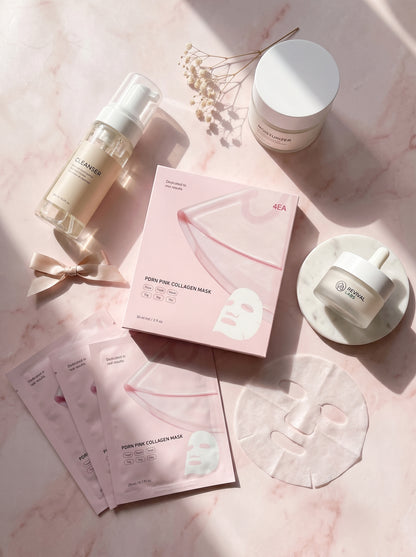 PDRN Pink Collagen Glow Mask – Radiant Skin Jelly